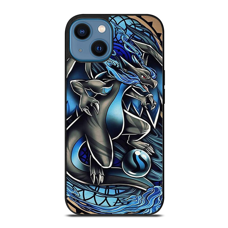 POKEMON MEGA CHARIZARD ART iPhone 14 Case Cover