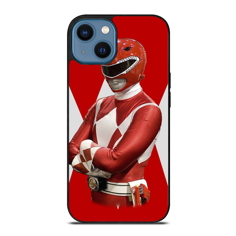 POWER RANGERS RED iPhone 14 Case Cover