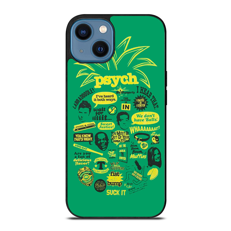 PSYCH LOGO iPhone 14 Case Cover