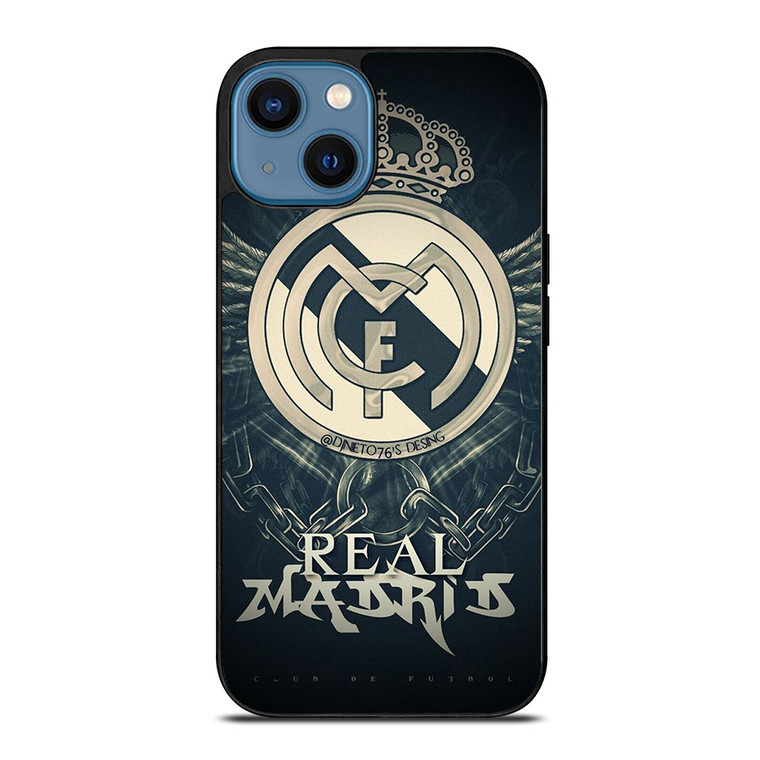 REAL MADRID FC LOGO iPhone 14 Case Cover
