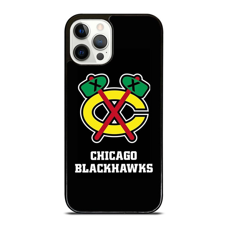 CHICAGO BLACKHAWKS SYMBOL iPhone 12 Pro Case Cover