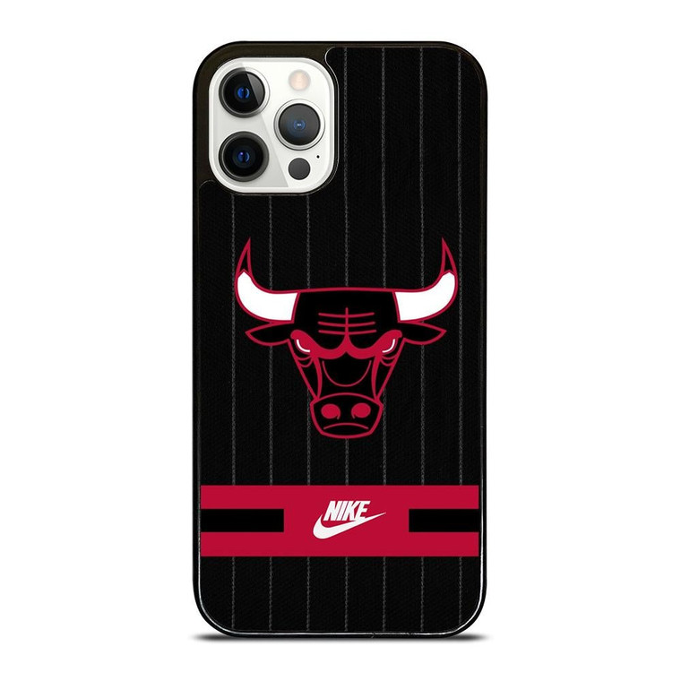 CHICAGO BULLS NIKE STRIPE iPhone 12 Pro Case Cover