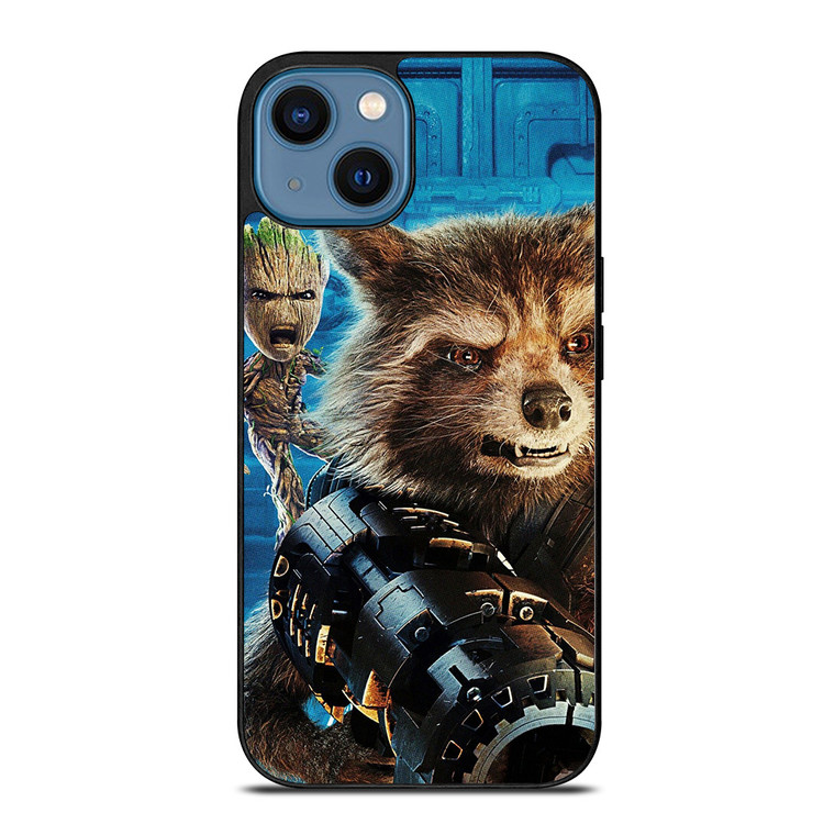 ROCKET RACCOON X GROOT iPhone 14 Case Cover