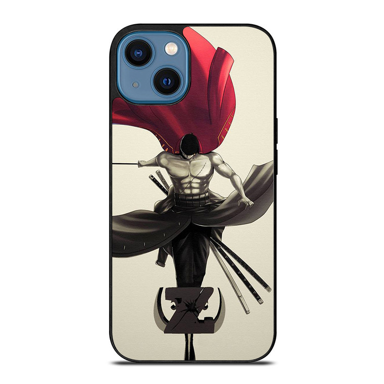 RORONOA ZORO ONE PIECE ANIME iPhone 14 Case Cover