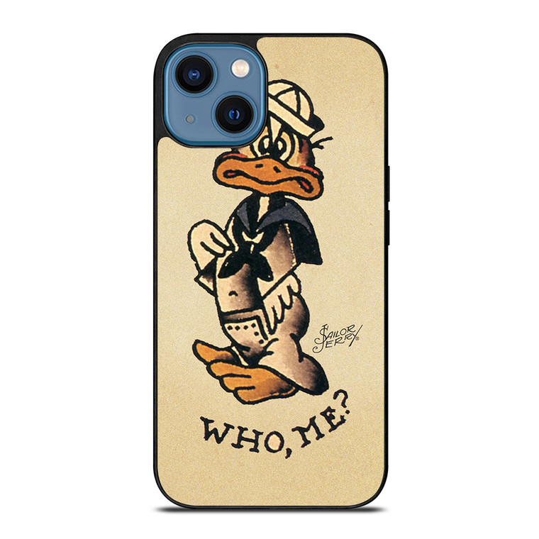 SAILOR JERRY DUCK TATTOO iPhone 14 Case Cover