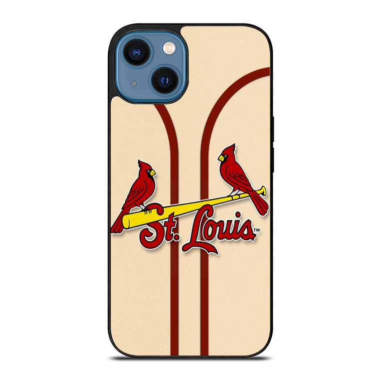 SAINT LOUIS CARDINALS MLB JERSEY iPhone 14 Case Cover SAINT LOUIS CARDINALS MLB JERSEY iPhone 14 Case Cover