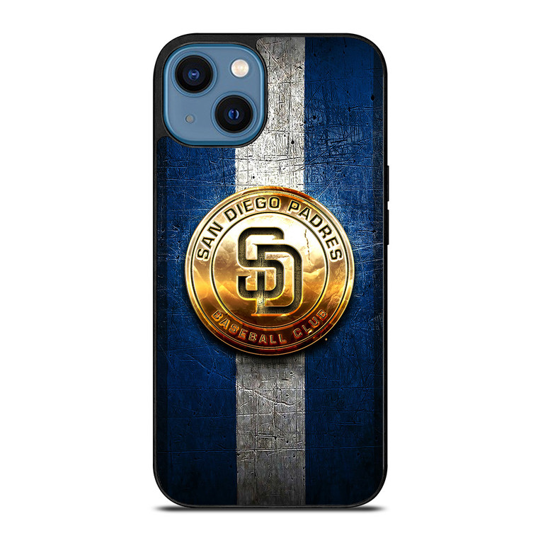 SAN DIEGO PADRES GOLD LOGO iPhone 14 Case Cover