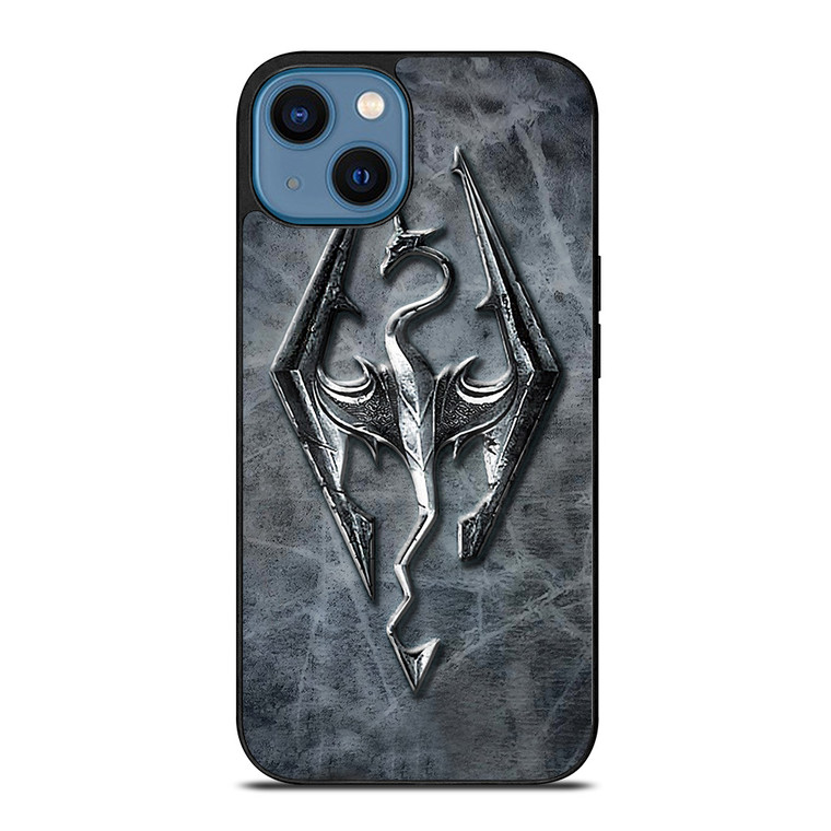 SKYRIM LOGO ELDER SCROLLS iPhone 14 Case Cover