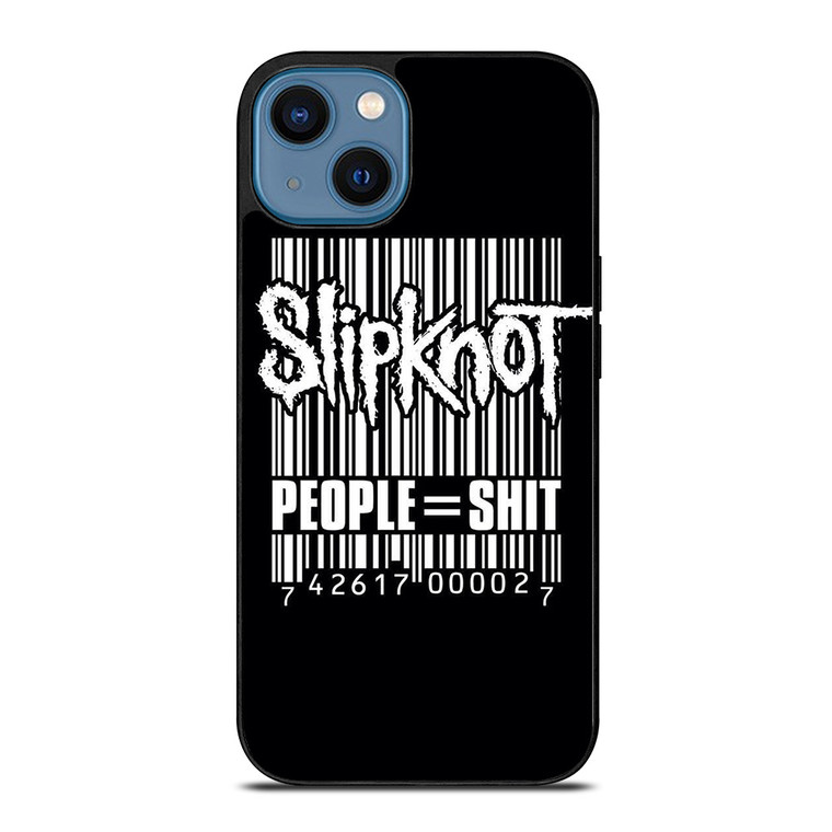 SLIPKNOT BARCODE PEOPLE SHIT iPhone 14 Case Cover