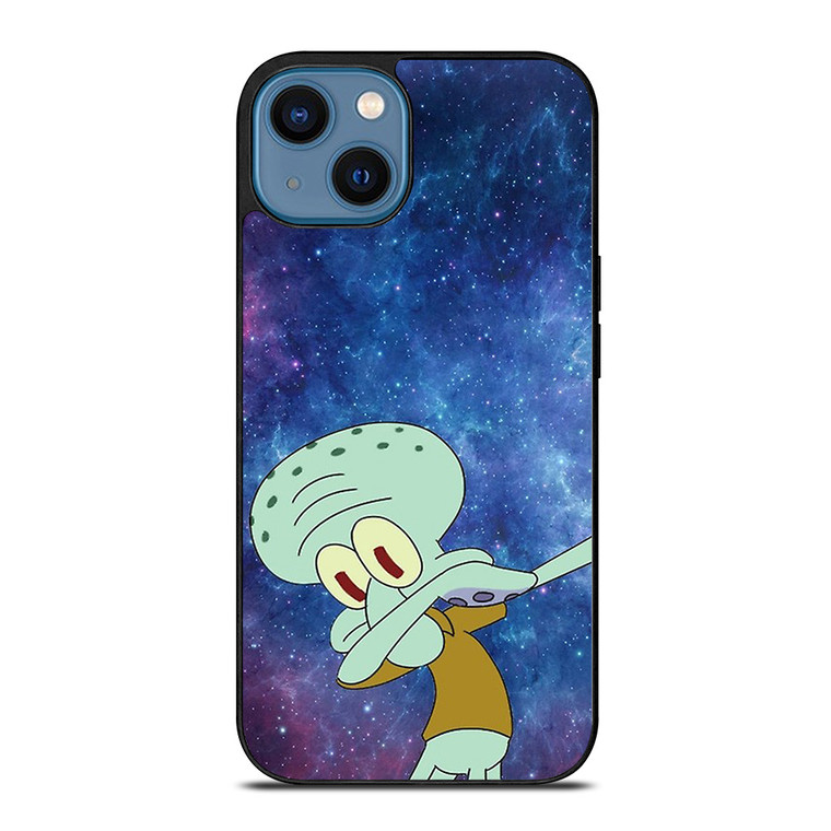 SQUIDWARD DAB NEBULA iPhone 14 Case Cover