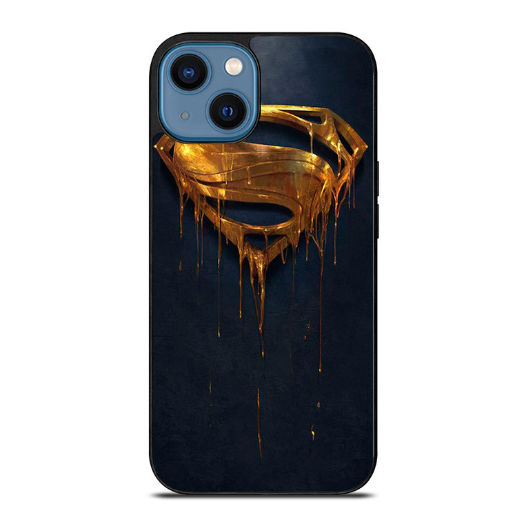 SUPERMAN GOLDEN LOGO iPhone 14 Case Cover
