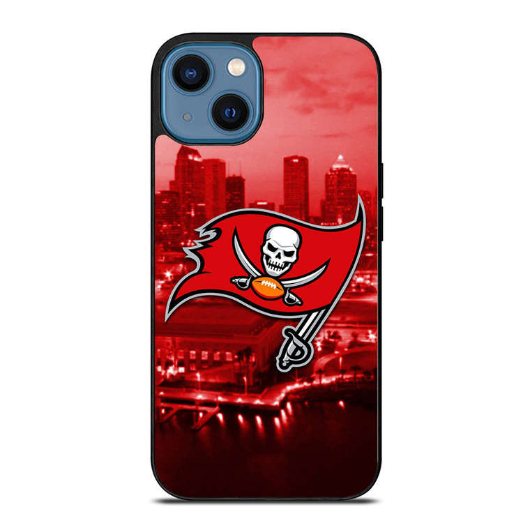 TAMPA BAY BUCCANEERS BUCS LOGO iPhone 14 Case Cover