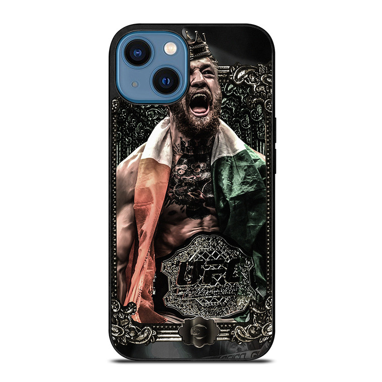 THE KING CONOR MCGREGOR iPhone 14 Case Cover THE KING CONOR MCGREGOR iPhone 14 Case Cover