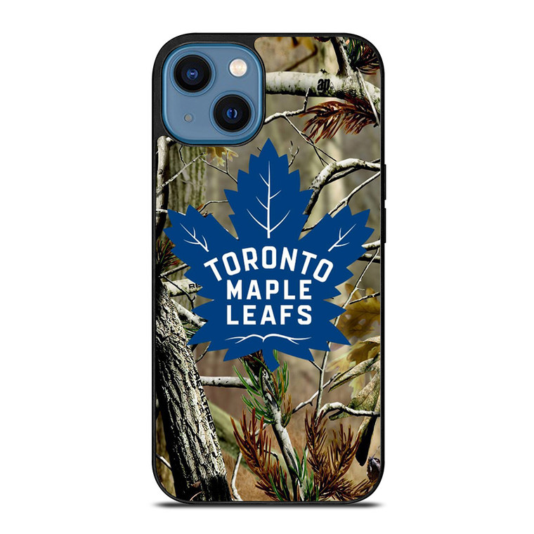 TORONTO MAPLE LEAFS CAMO iPhone 14 Case Cover