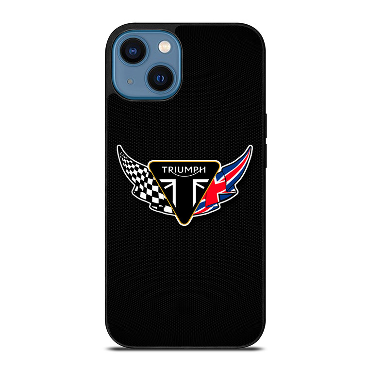 TRIUMPH BRITISH MOTORCYCLES iPhone 14 Case Cover