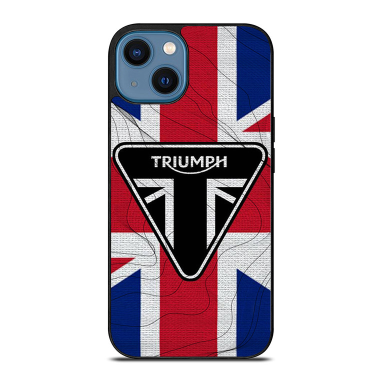 TRIUMPH MOTORCYCLE icon iPhone 14 Case Cover