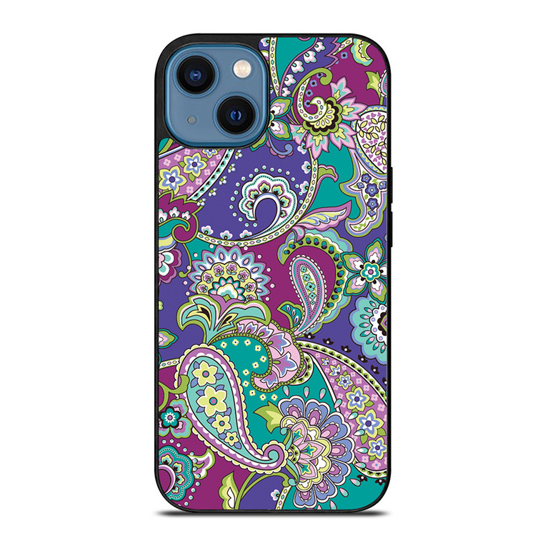 VERA BRADLEY FLOWER CF iPhone 14 Case Cover