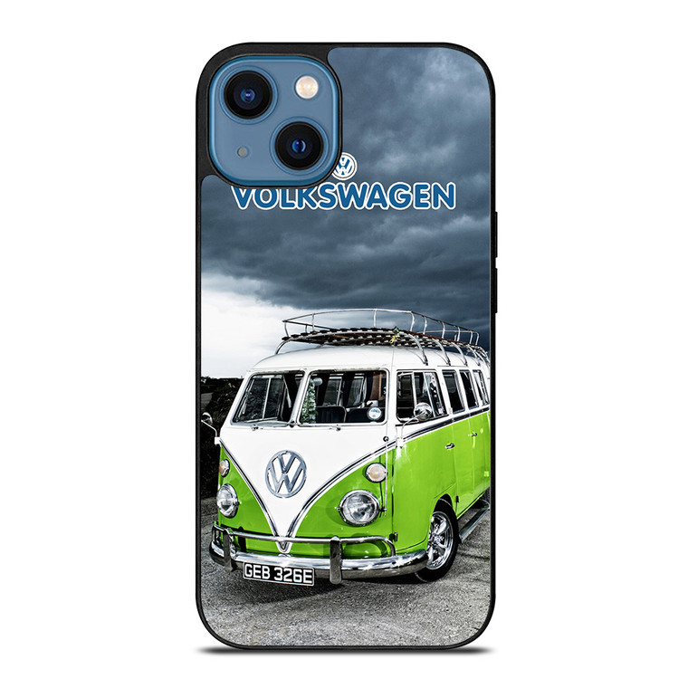 VW VOLKSWAGEN RETRO VAN iPhone 14 Case Cover