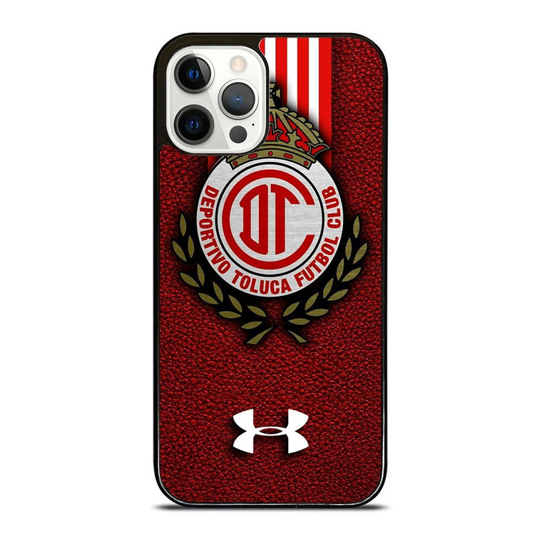 DEPORTIVO TOLUCA FC LEATHER LOGO iPhone 12 Pro Case Cover