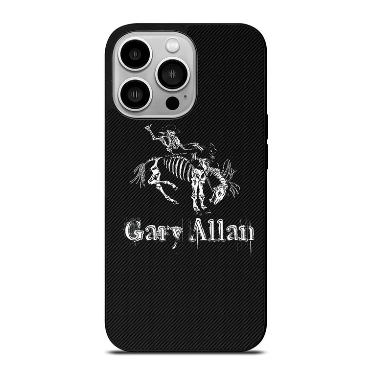 GARY ALLAN LOGO CARBON iPhone 14 Pro Case Cover