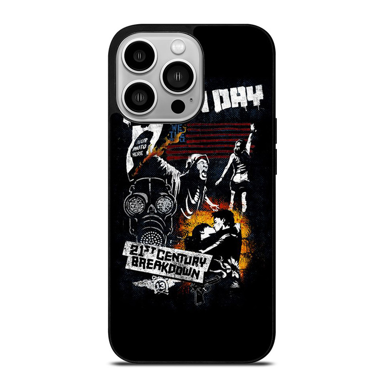 GREEN DAY BAND POSTER iPhone 14 Pro Case Cover