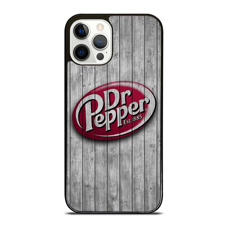 DR PEPPER WOODEN LOGO iPhone 12 Pro Case Cover