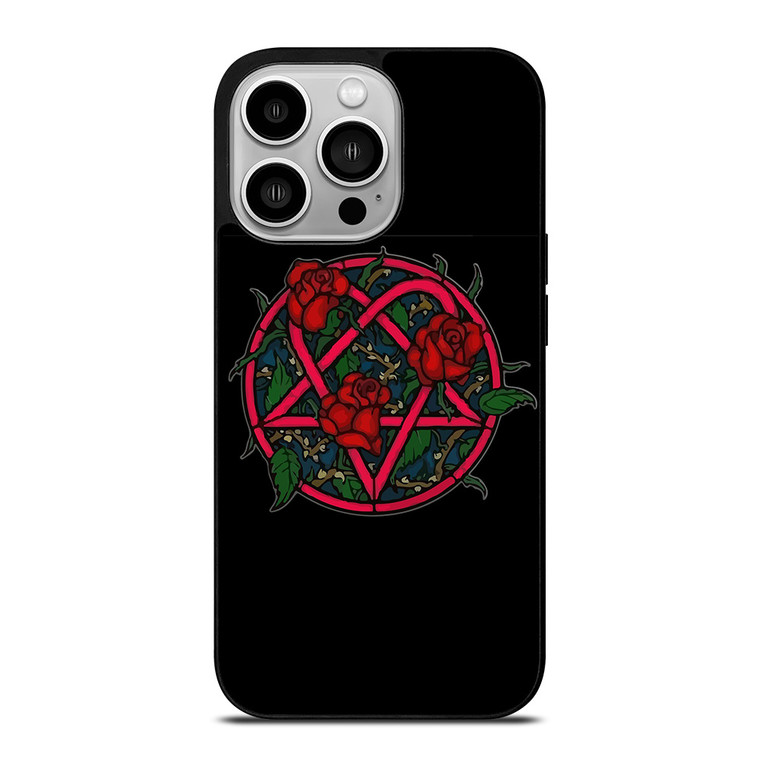 HIM BAND HEARTAGRAM FLOWER iPhone 14 Pro Case Cover