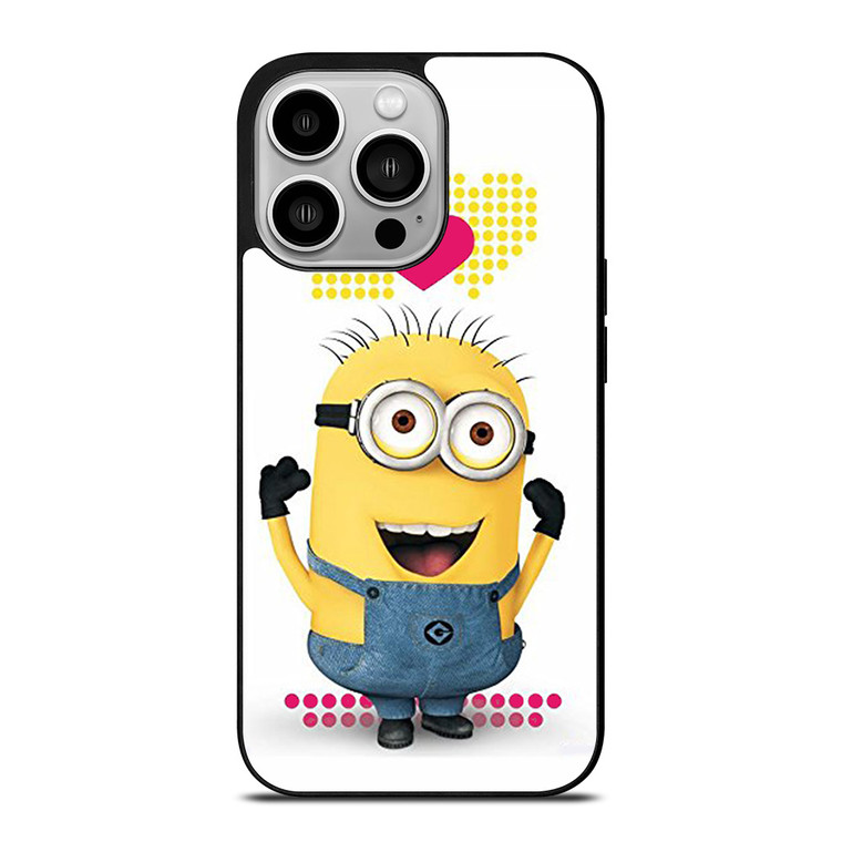 I LOVE MINION iPhone 14 Pro Case Cover