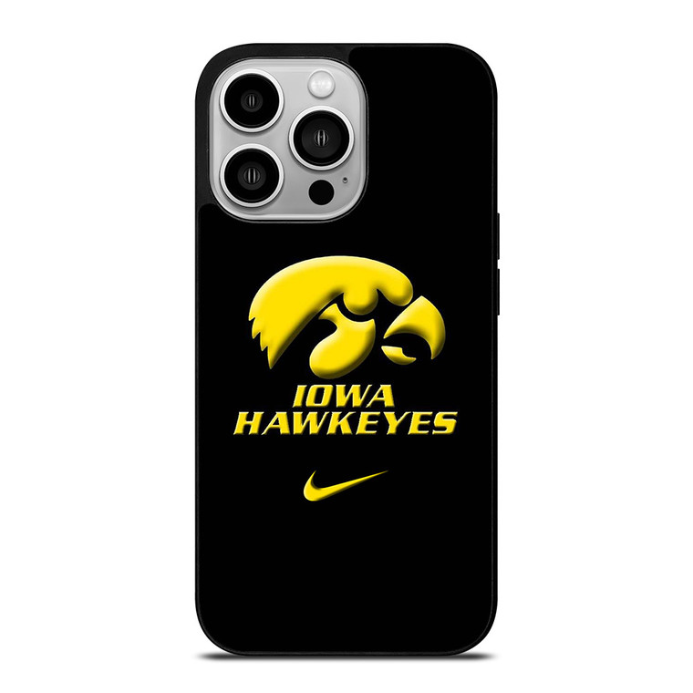 IOWA HAWKEYES NIKE LOGO iPhone 14 Pro Case Cover