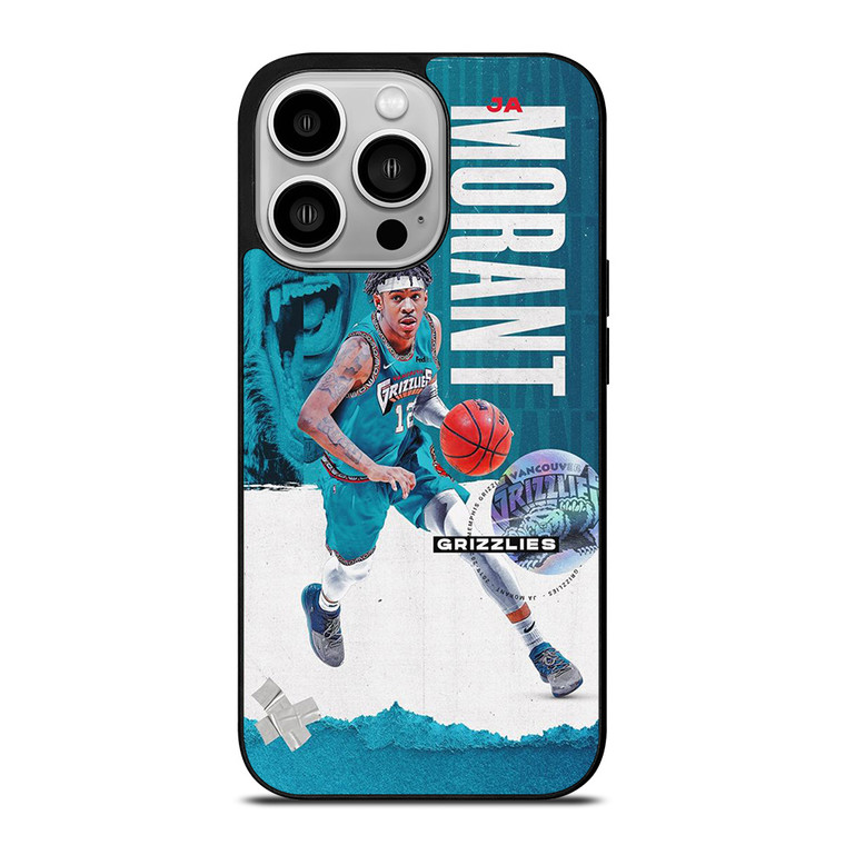 JA MORANT MEMPHIS GRIZZLIES NBA 2 iPhone 14 Pro Case Cover