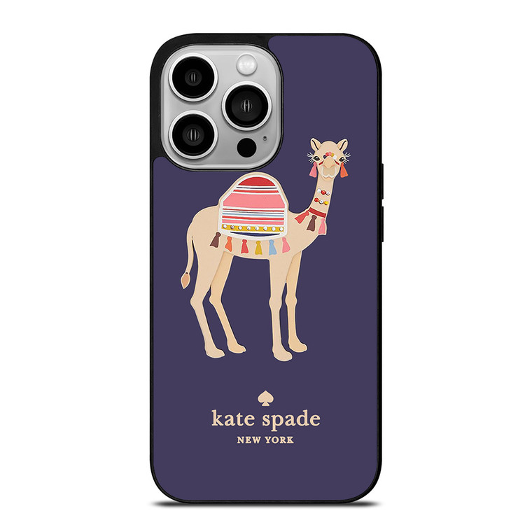 KATE SPADE APPLIQUE CAMEL iPhone 14 Pro Case Cover KATE SPADE APPLIQUE CAMEL iPhone 14 Pro Case Cover