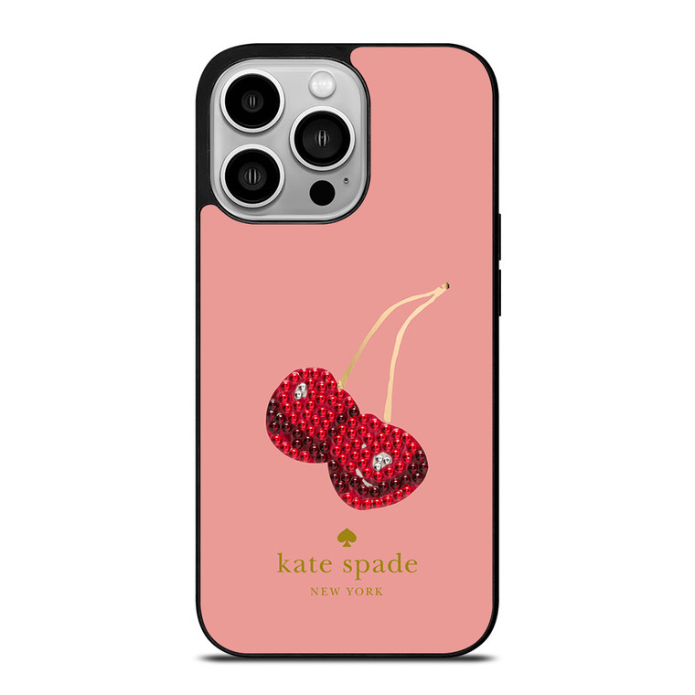 KATE SPADE CHERRY iPhone 14 Pro Case Cover KATE SPADE CHERRY iPhone 14 Pro Case Cover