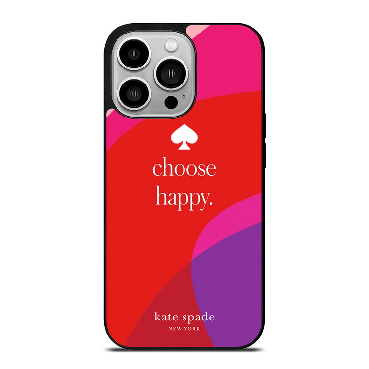 KATE SPADE CHOOSE HAPPY iPhone 14 Pro Case Cover
