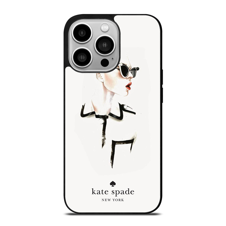 KATE SPADE LOGO WOMAN SPLASH iPhone 14 Pro Case Cover