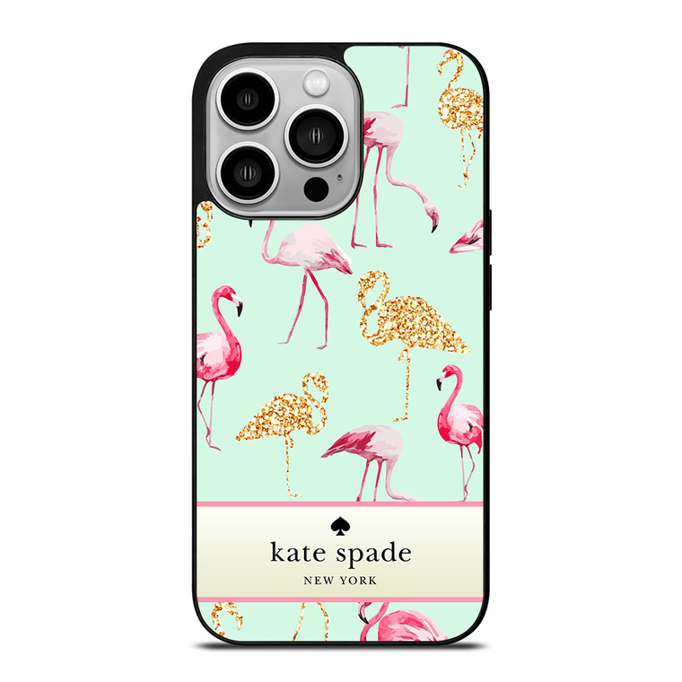 KATE SPADE NEW FLAMINGO iPhone 14 Pro Case Cover KATE SPADE NEW FLAMINGO iPhone 14 Pro Case Cover