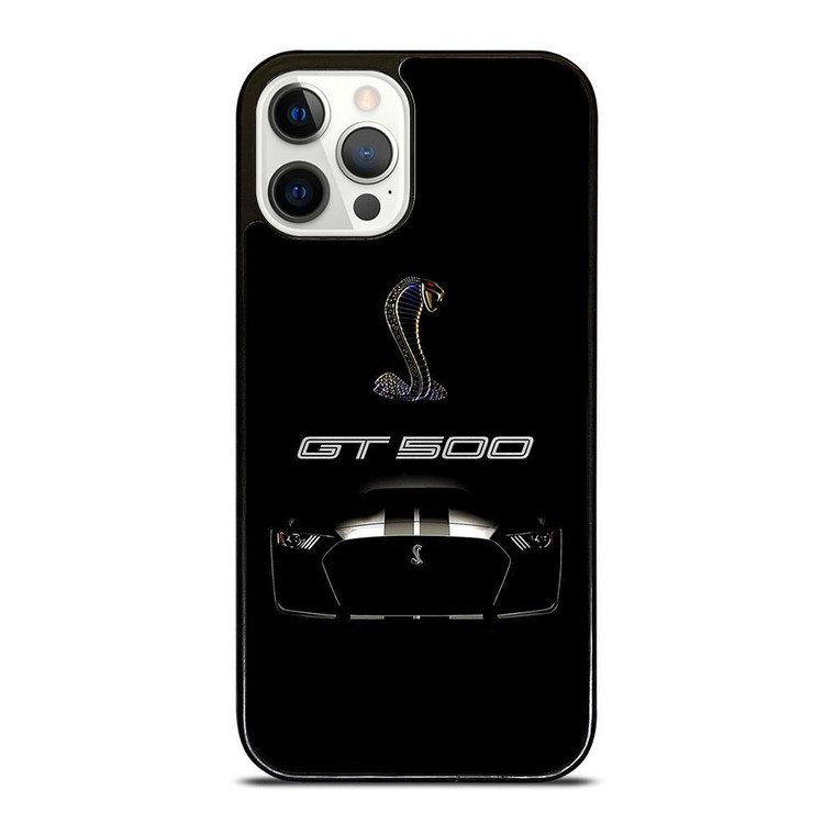 FORD MUSTANG SHELBY COBRA BLACK iPhone 12 Pro Case Cover