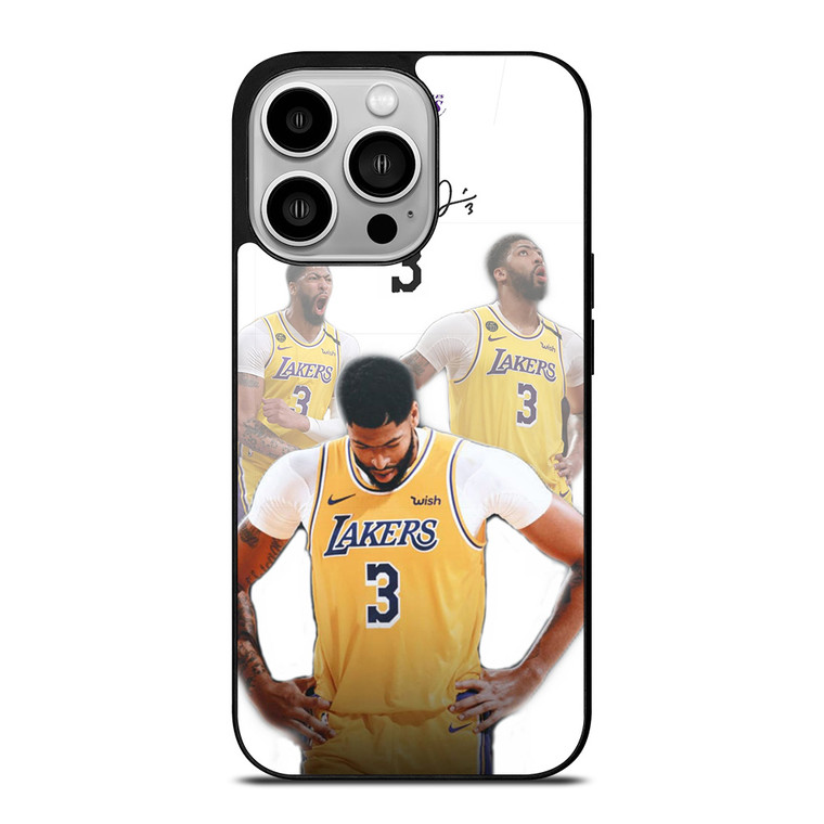 LA LAKERS ANTHONY DAVIS 3 iPhone 14 Pro Case Cover