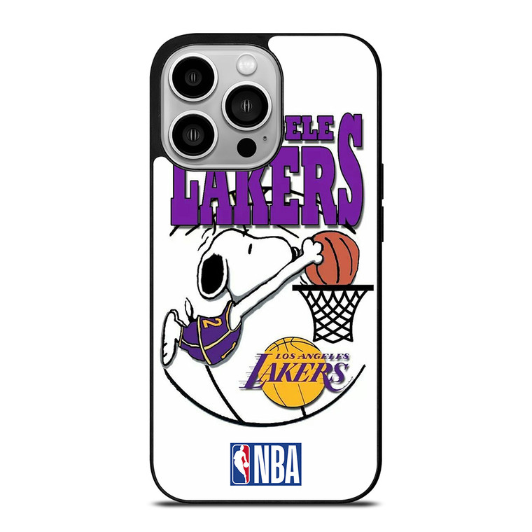 LA LAKERS SNOOPY DUNK iPhone 14 Pro Case Cover LA LAKERS SNOOPY DUNK iPhone 14 Pro Case Cover
