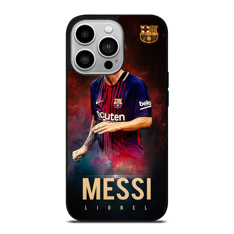 LIONEL MESSI BARCELONA FC iPhone 14 Pro Case Cover