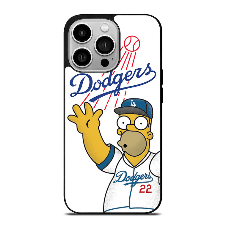 LOS ANGELES DODGERS THE SIMPSONS iPhone 14 Pro Case Cover