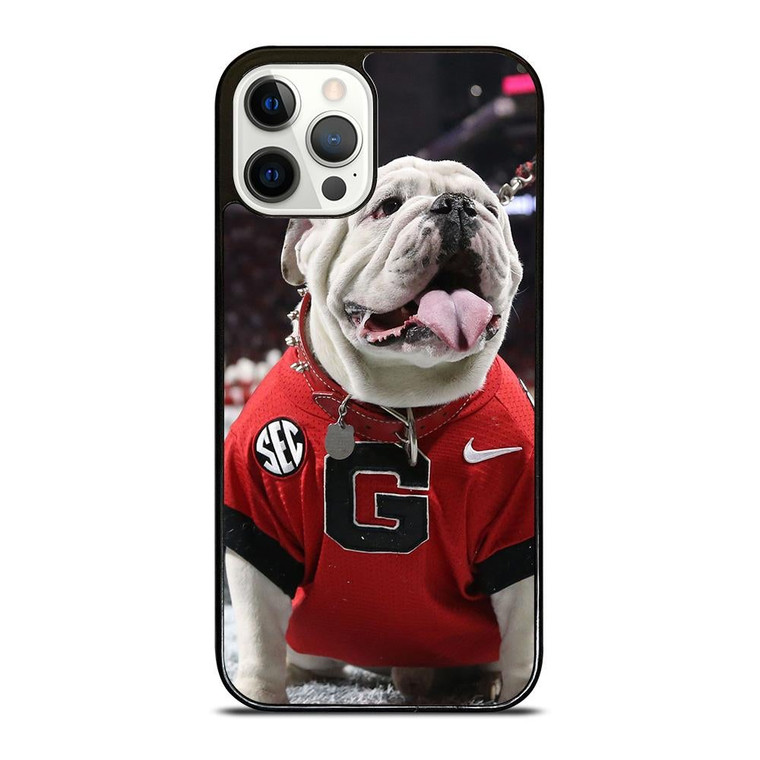 GEORGIA BULLDOGS NFL MASCOT iPhone 12 Pro Case Cover