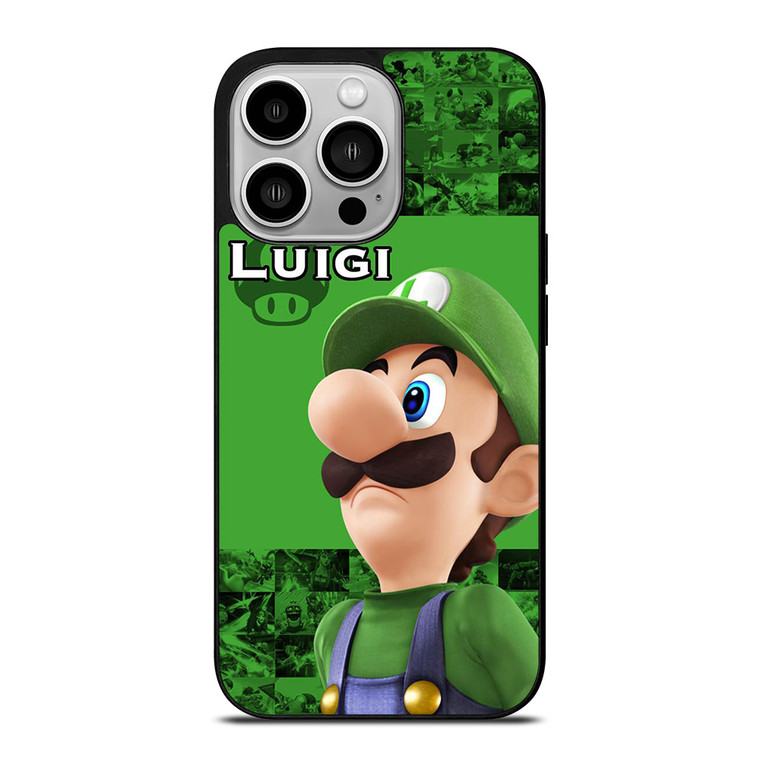LUIGI SUPER MARIO iPhone 14 Pro Case Cover