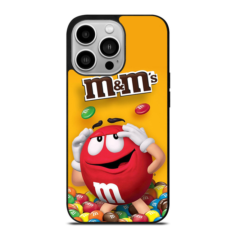 M&M'S CHOCOLATE MASCOT iPhone 14 Pro Case Cover