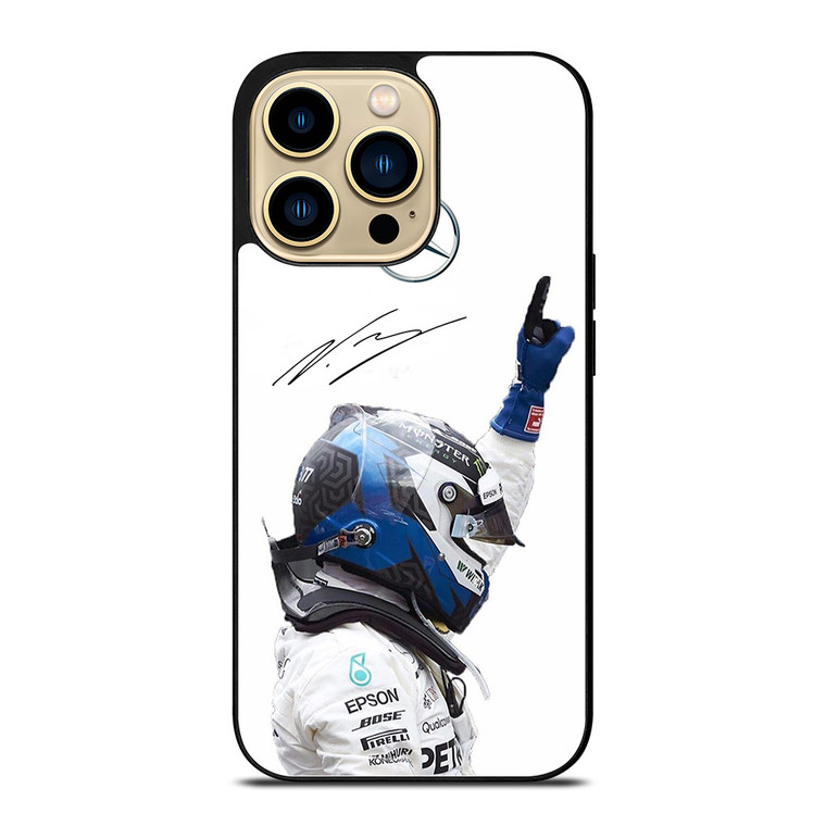 MERCEDES F1 VALTTERI BOTTAS SIGNATURE iPhone 14 Pro Case Cover