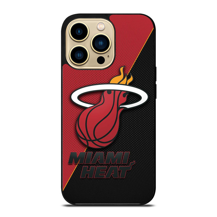 MIAMI HEAT BASKETBALL LOGO iPhone 14 Pro Case Cover