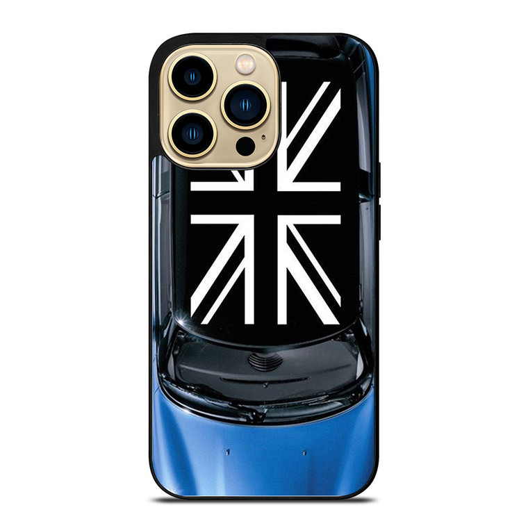 MINI COOPER UNIONS JACK BLUE iPhone 14 Pro Case Cover