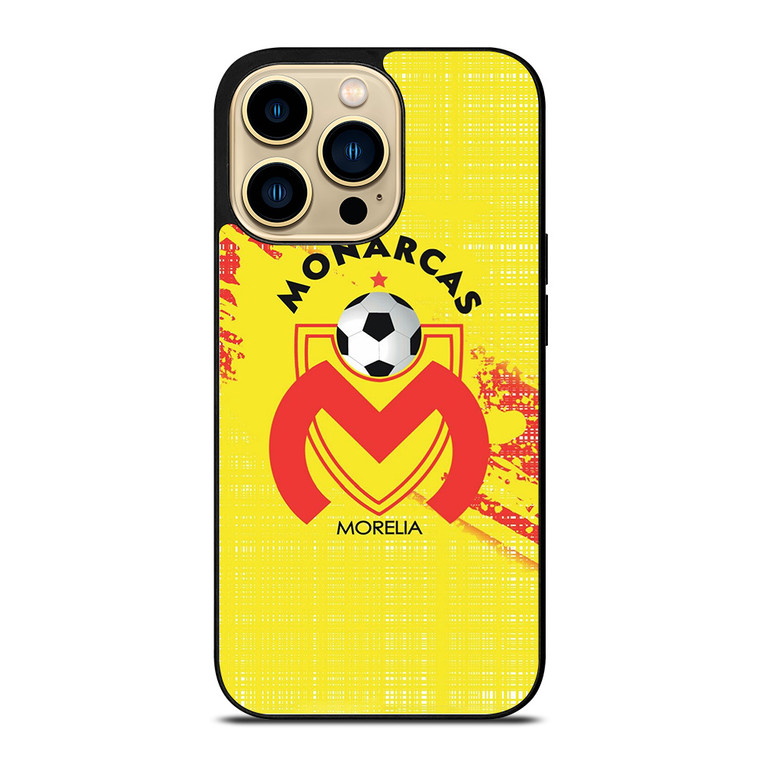 MONARCAS MORELIA LOGO FOOTBALL iPhone 14 Pro Case Cover