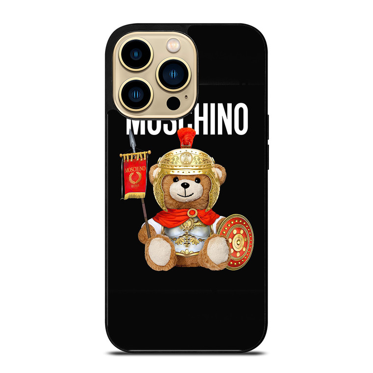 MOSCHINO BEAR ROMAN iPhone 14 Pro Case Cover