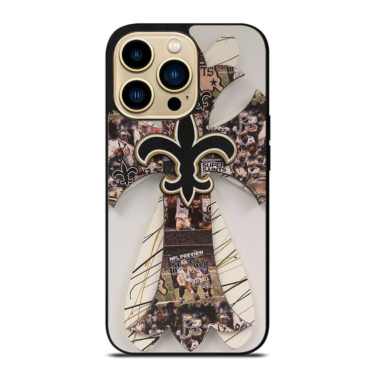 NEW ORLEANS SAINTS ICON iPhone 14 Pro Case Cover