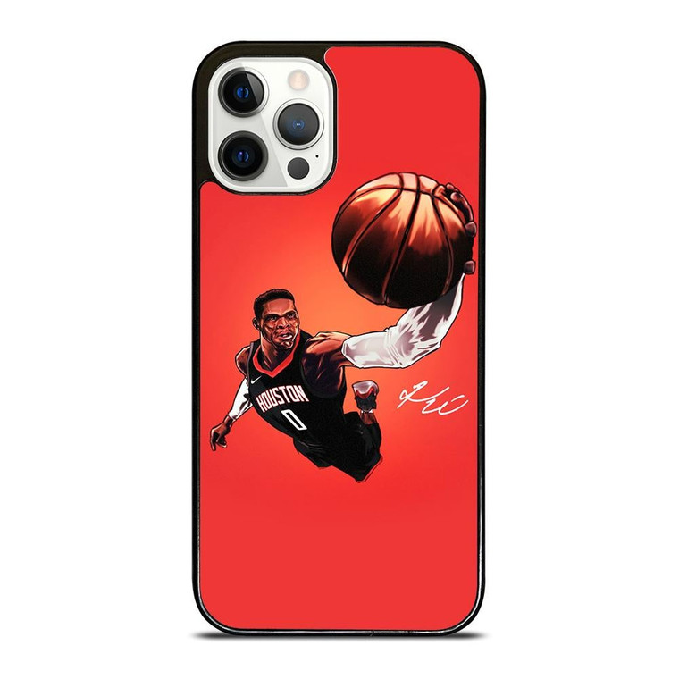 HOUSTON ROCKETS RUSSELL WESTBROOK iPhone 12 Pro Case Cover